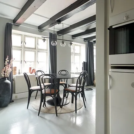 Unique 2 Bedroom Duplex W Exposed Beams In Cph