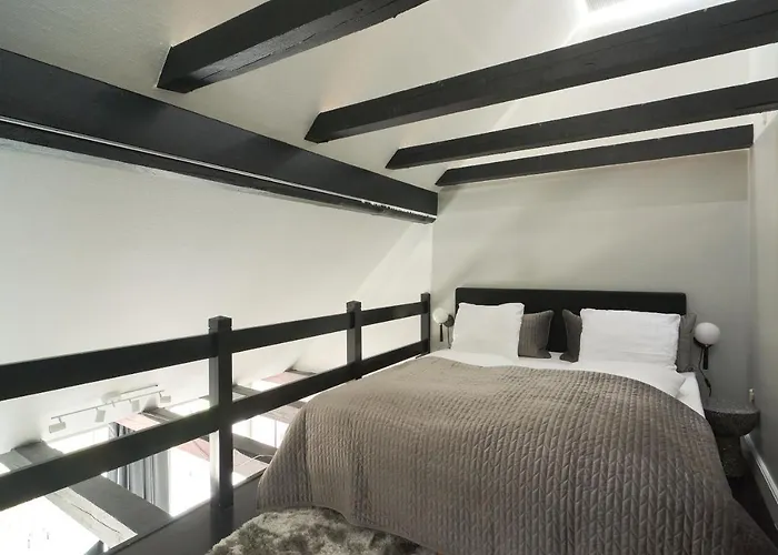 Unique 2 Bedroom Duplex W Exposed Beams In Cph Apartman